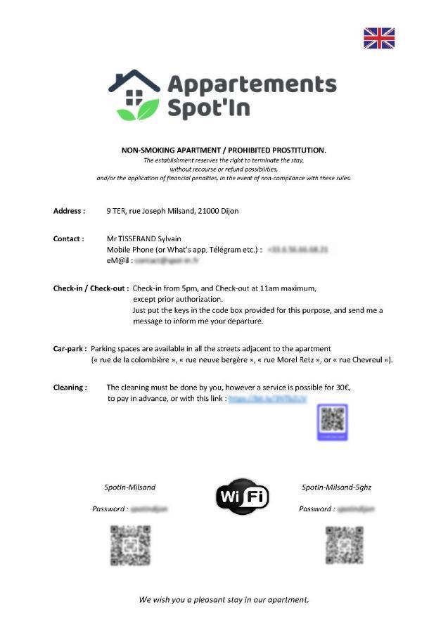Spot'in - Milsand Appartement *